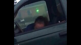 Become man caught sucking friend in driveway